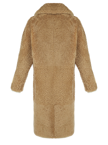 Коричневая шуба из овчины, 2