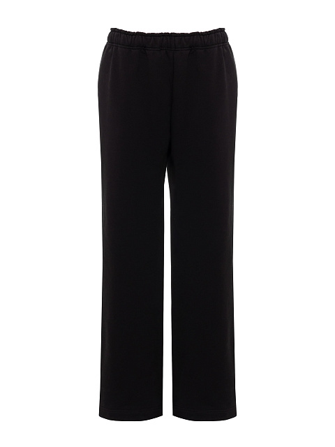 Черный спортивный костюм из футера, 3 Черный спортивный костюм из футера, 3