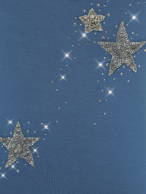 Синяя майка со стразами, 3 Синяя майка со стразами, 3