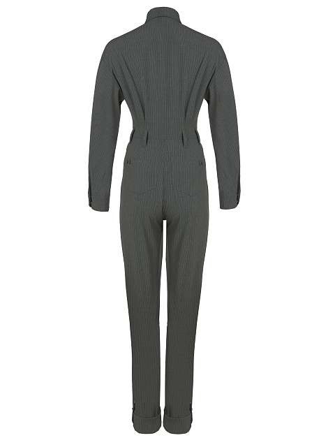 Темно-серый комбинезон в полоску, 2 Темно-серый комбинезон в полоску, 2