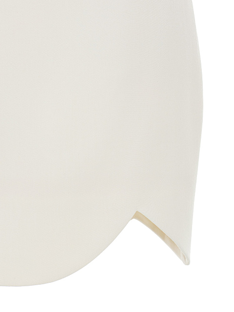 Молочный костюм-двойка с объемными рукавами, 10