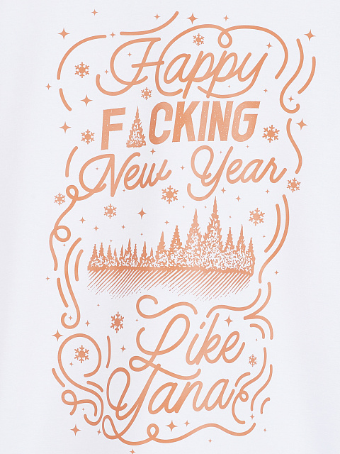 Укороченный белый лонгслив с принтом, 3