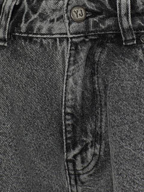 Серые шорты из денима, 3