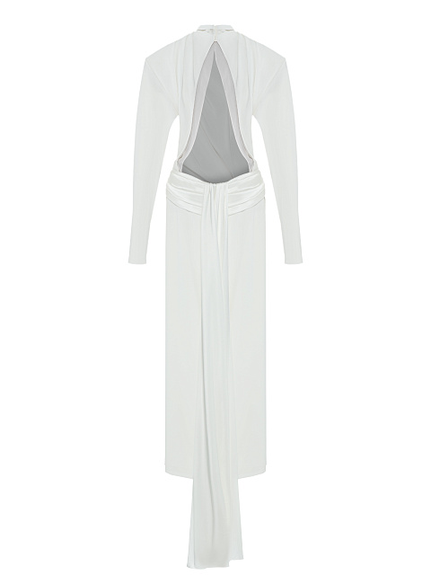 Белое платье-макси, 2