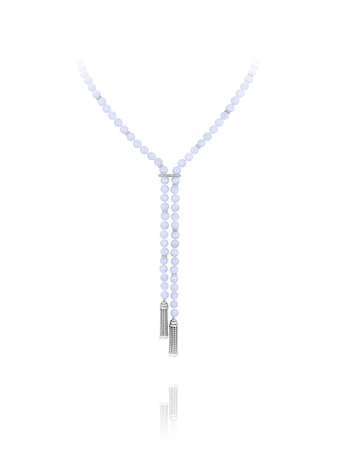 Колье-пояс с халцедоном и бриллиантами, 1 Колье-пояс с халцедоном и бриллиантами, 1