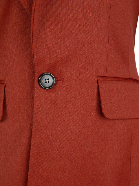 Терракотовый костюм-тройка, 7