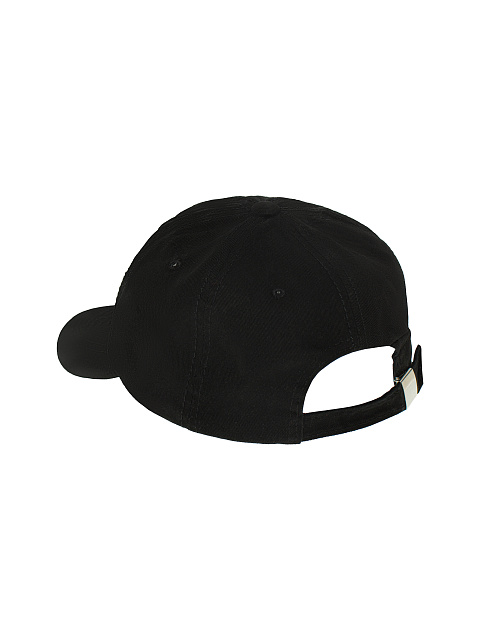 Черная джинсовая кепка с вышивкой в тон и пирсингом, 3 Черная джинсовая кепка с вышивкой в тон и пирсингом, 3