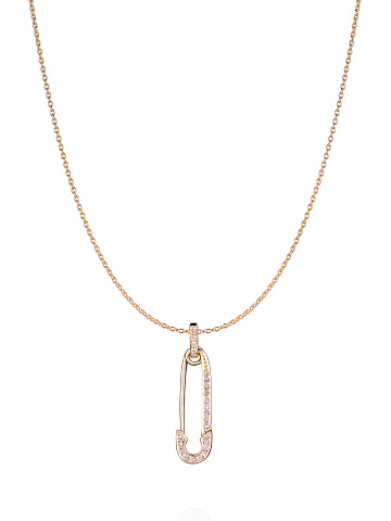 Кулон из желтого золота и бриллиантов, 1