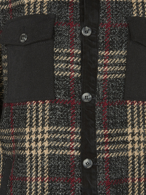 Двусторонняя рубашка в клетку, 4