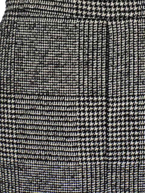 Черно-белый костюм-двойка в клетку, 5 Черно-белый костюм-двойка в клетку, 5