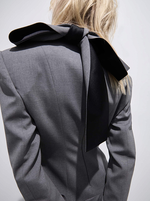 Платье-миди из шерсти, 4