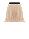 Бежевая плиссированная юбка-мини Бежевая плиссированная юбка-мини
