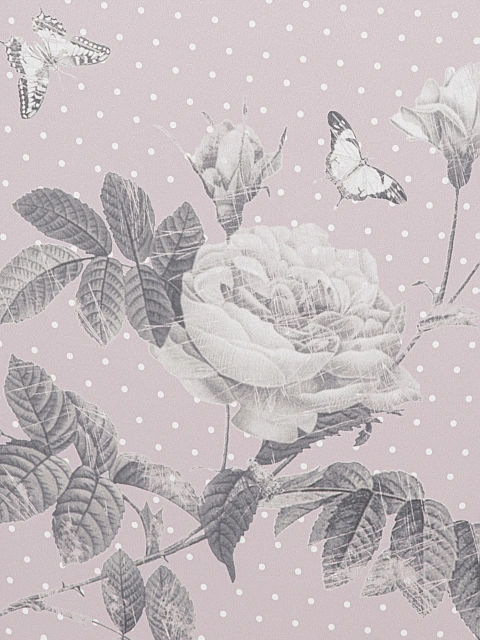 Розовый платок с принтом, 3 Розовый платок с принтом, 3