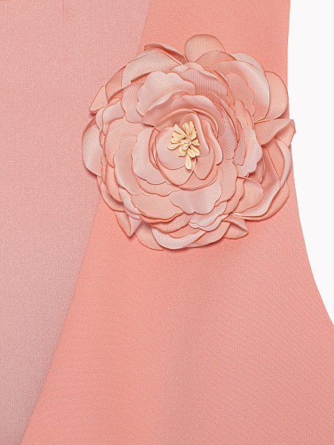 Розовый костюм из жилета и брюк, 4