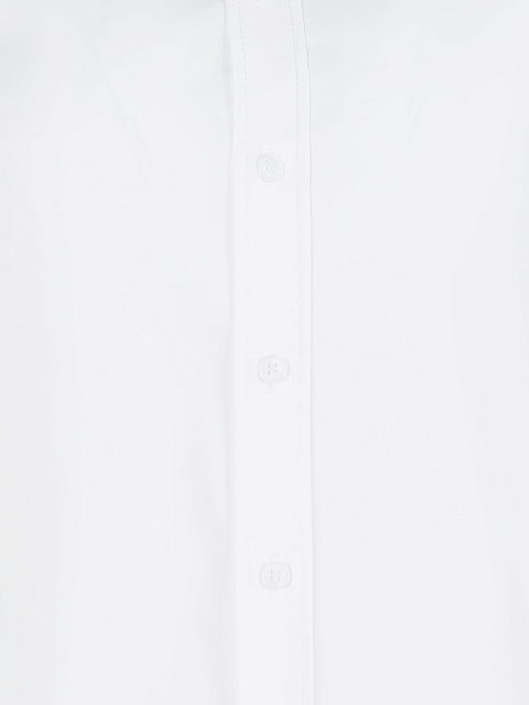 Белая хлопковая блузка с тремя буфами, 4 Белая хлопковая блузка с тремя буфами, 4