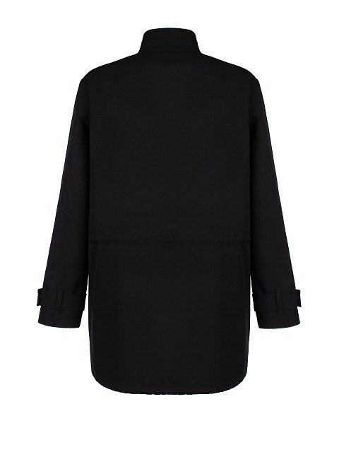 Черная хлопковая парка, 3