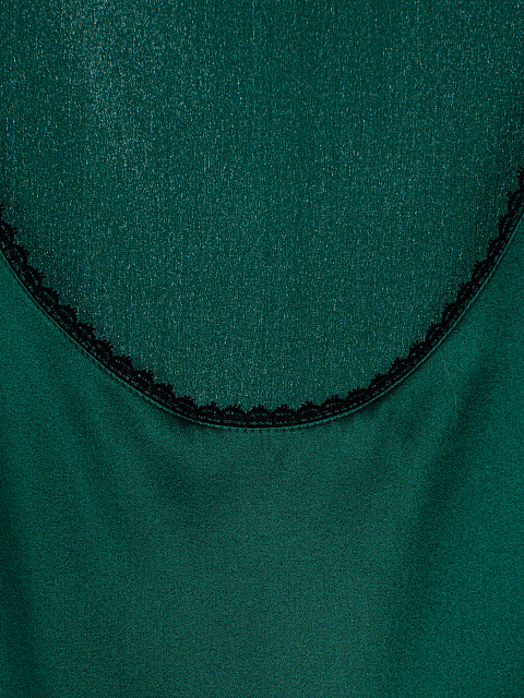 Зеленый топ из шелка с кружевом, 3 Зеленый топ из шелка с кружевом, 3