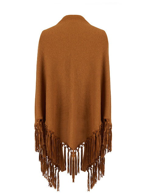 Коричневый кашемировый платок, 2