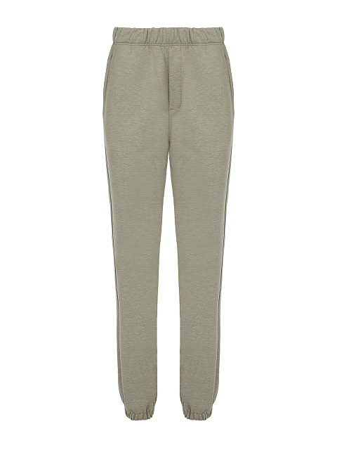 Трикотажный костюм цвета хаки с вышивкой в виде крестов, 3 Трикотажный костюм цвета хаки с вышивкой в виде крестов, 3