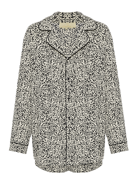 Бежевая пижама с леопардовым принтом, 5