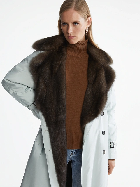 Голубой тренч на Баргузинском соболе, 7