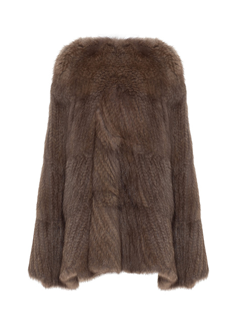 Пончо из меха соболя, 1 Пончо из меха соболя, 1