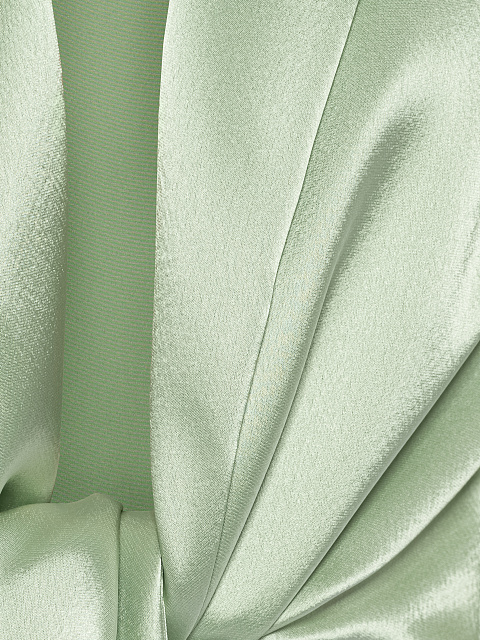 Зеленый комплект из шелка, 3