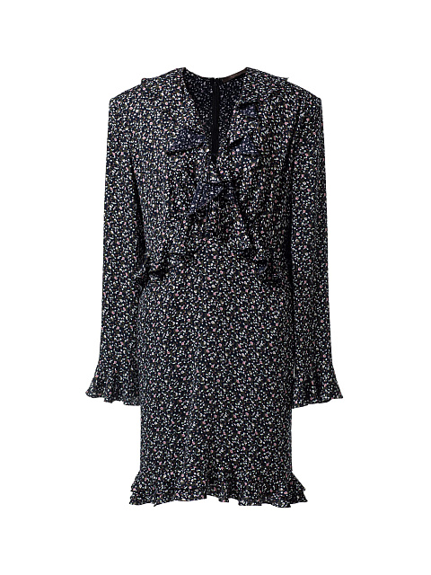 Платье-миди из вискозы, 1