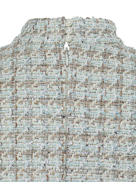 Платье-мини из твида, 4