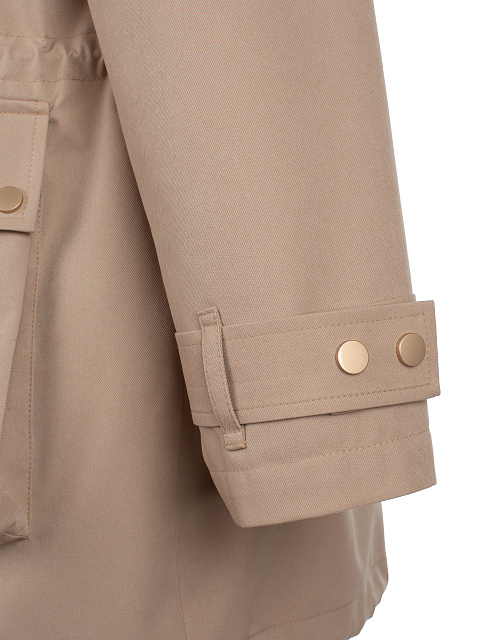 Бежевая хлопковая парка, 5