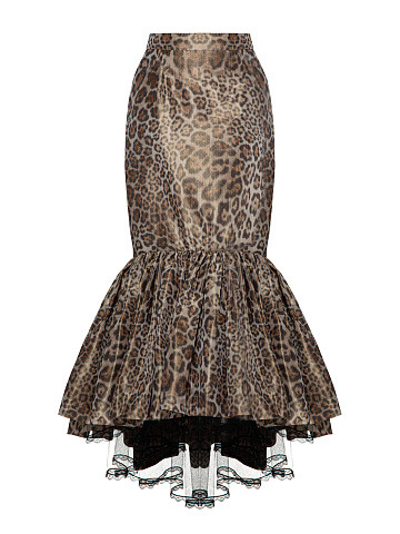 Юбка-макси из тафты, 1