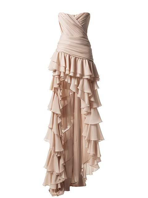 Платье-макси из шифона, 1