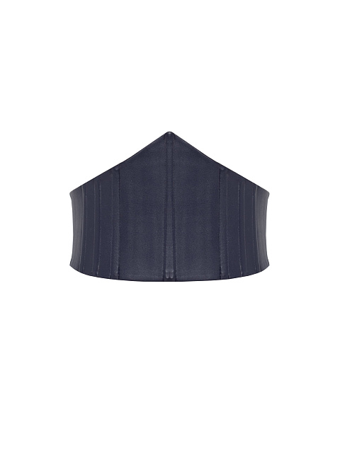 Темно-синий кожаный корсет, 1
