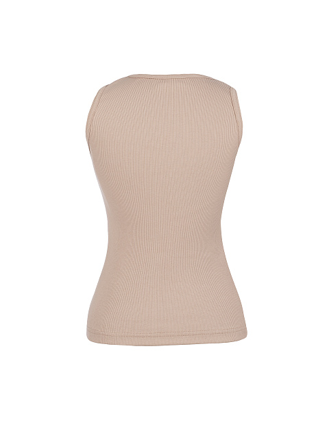 Пудровая майка с черным принтом «Время перемен», 2