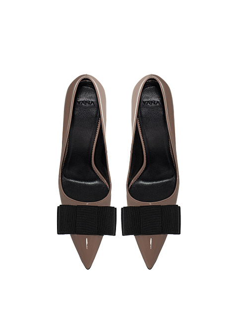 Бежевые туфли-лодочки, 5