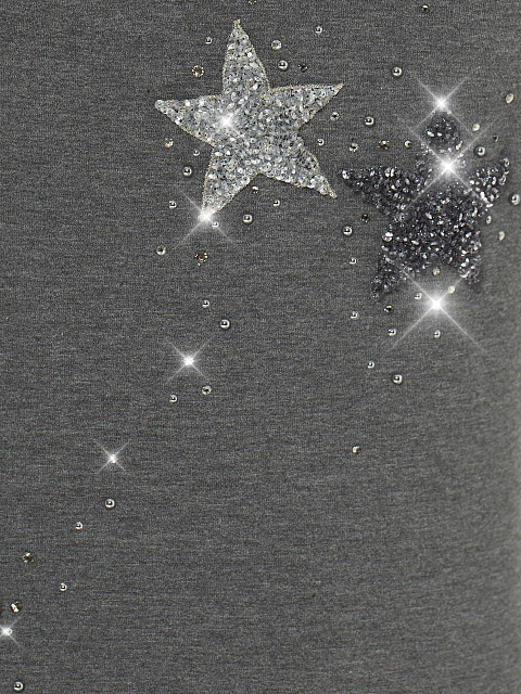 Серая майка со стразами, 3