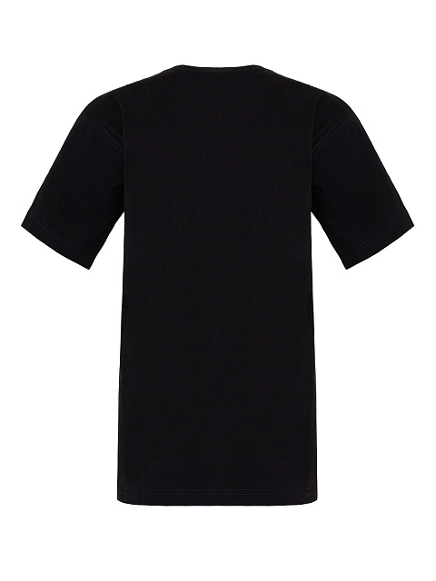 Черная хлопковая футболка Sugar Babe, 2