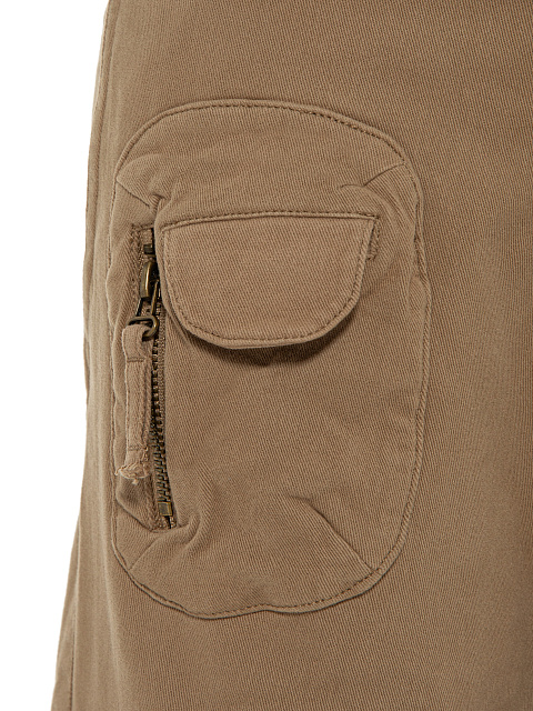 Коричневые брюки-карго из хлопка, 4 Коричневые брюки-карго из хлопка, 4