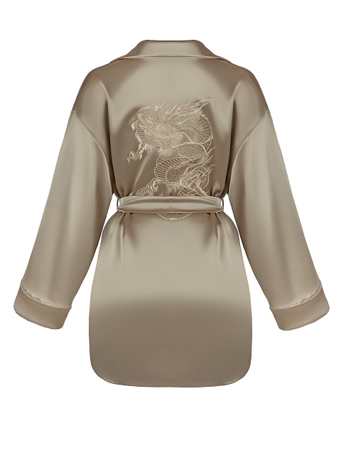 Бежевый домашний костюм из шелка, 2 Бежевый домашний костюм из шелка, 2