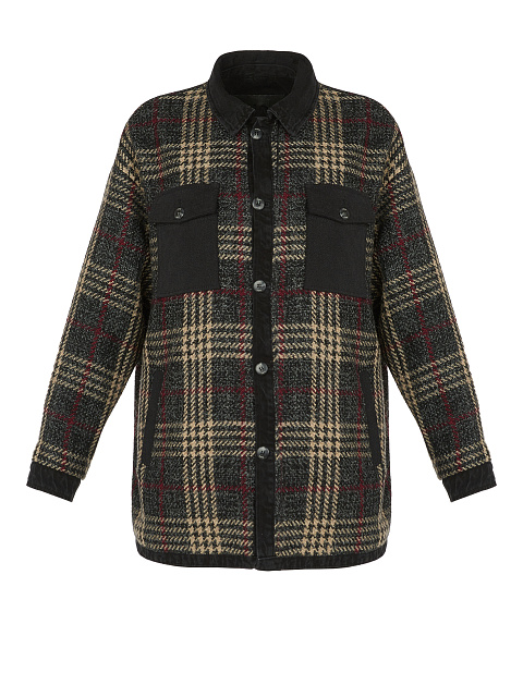 Двусторонняя рубашка в клетку, 1