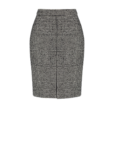 Черно-белый костюм-двойка в клетку, 3 Черно-белый костюм-двойка в клетку, 3