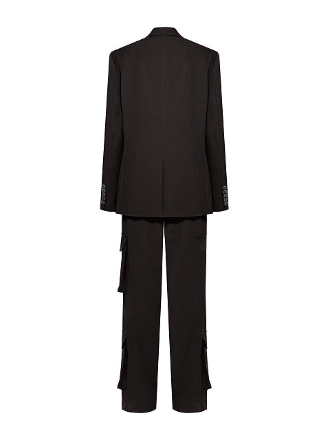 Коричневый костюм-двойка с брюками-карго, 3 Коричневый костюм-двойка с брюками-карго, 3