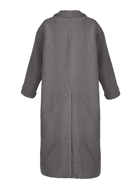 Серая шуба из эко-меха, 2