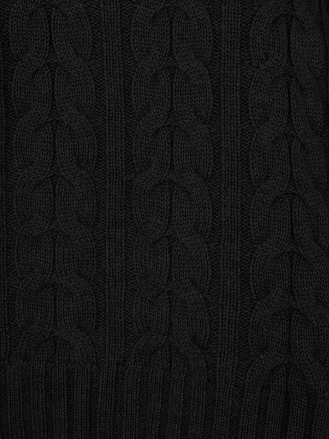 Черный кашемировый свитер с воротом, 3 Черный кашемировый свитер с воротом, 3