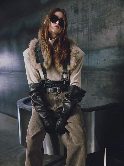 Перчатки из кожи ягненка, 2