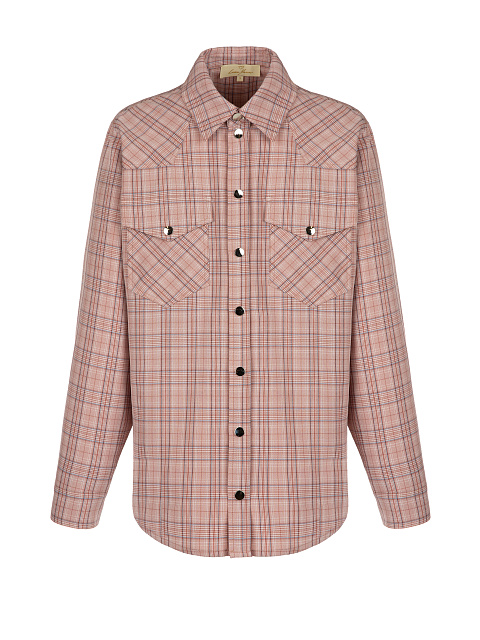 Розовая рубашка в клетку, 1