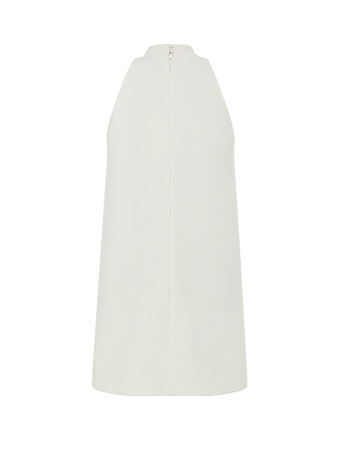 Платье-мини с вышивкой из кружева, 4