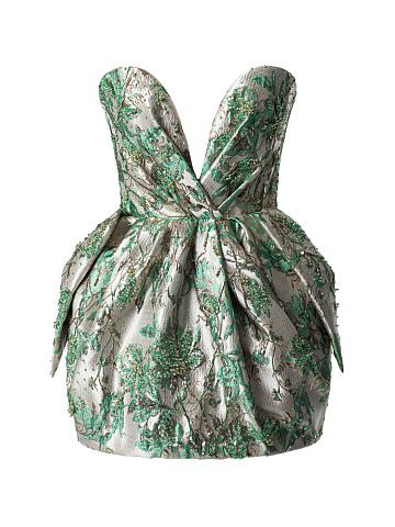 Платье-мини с вышивкой, 1