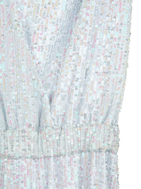 Белый комбинезон в пайетках, 3