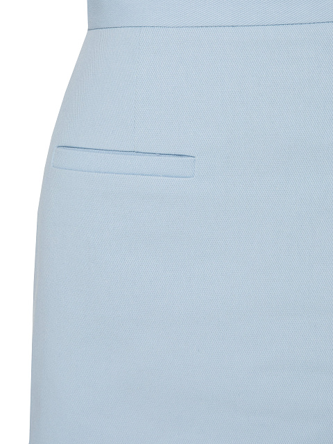 Голубая юбка-мини из денима, 4